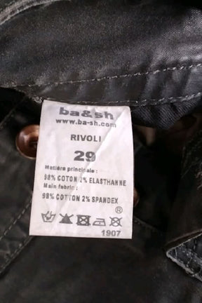 Pantalon slim Bash  Noir