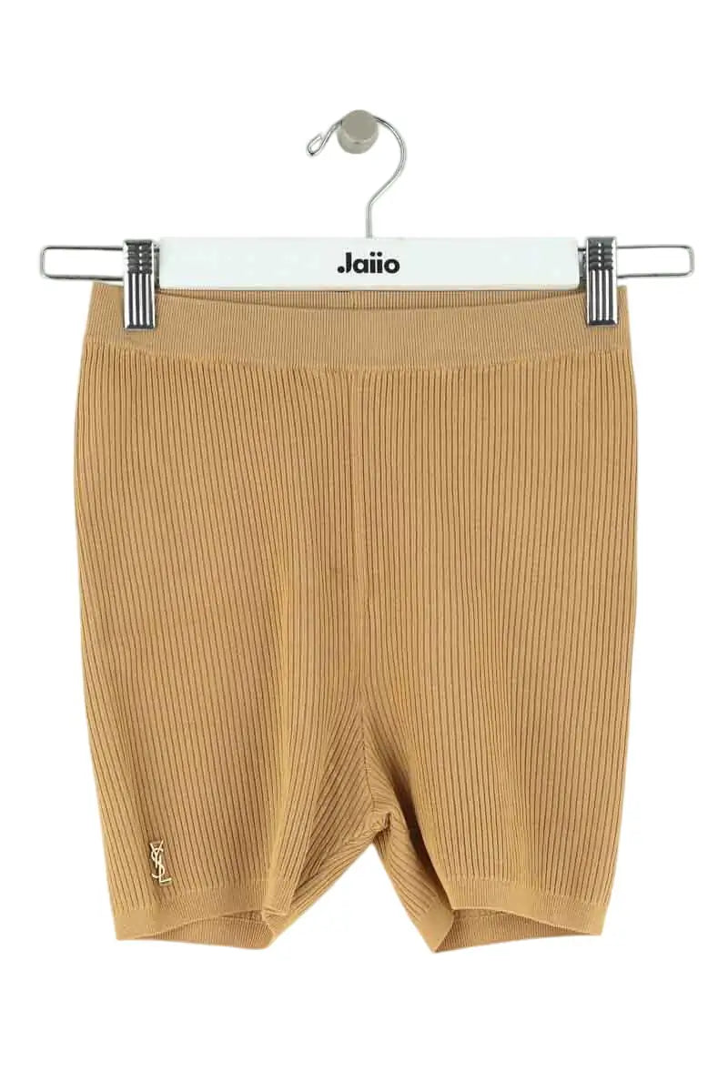 Cycliste Saint Laurent Camel en Viscose, taille S - Seconde Main