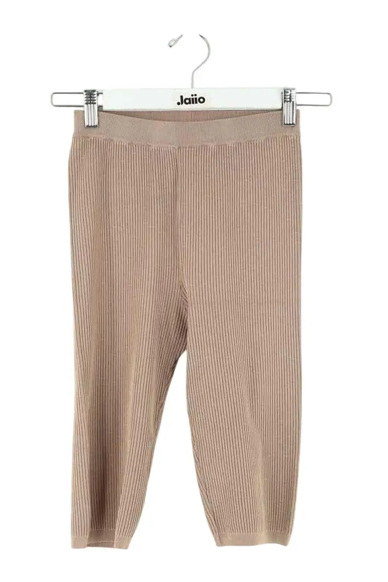 Cycliste Saint Laurent Marron en Viscose, taille S - Seconde Main