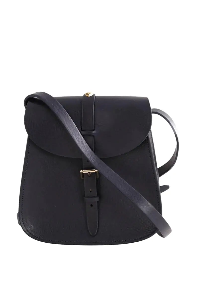 Sac à bandoulière Herbert Frère Soeur Noir en Cuir - Seconde Main