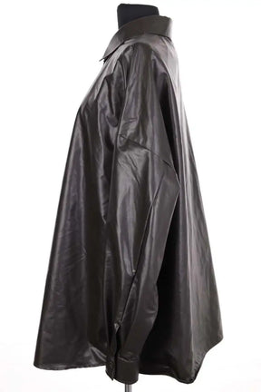 Chemise Marina Rinaldi Marron en Synthétique