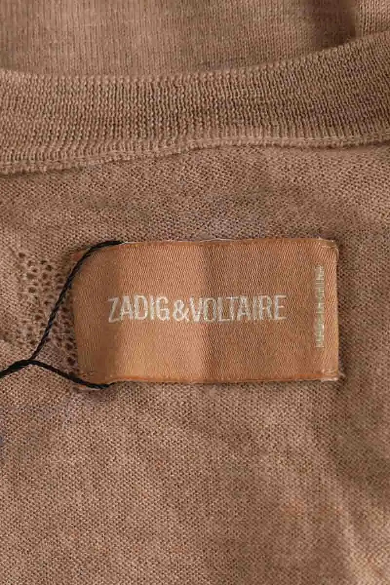 Pull Zadig & Voltaire Camel en Laine