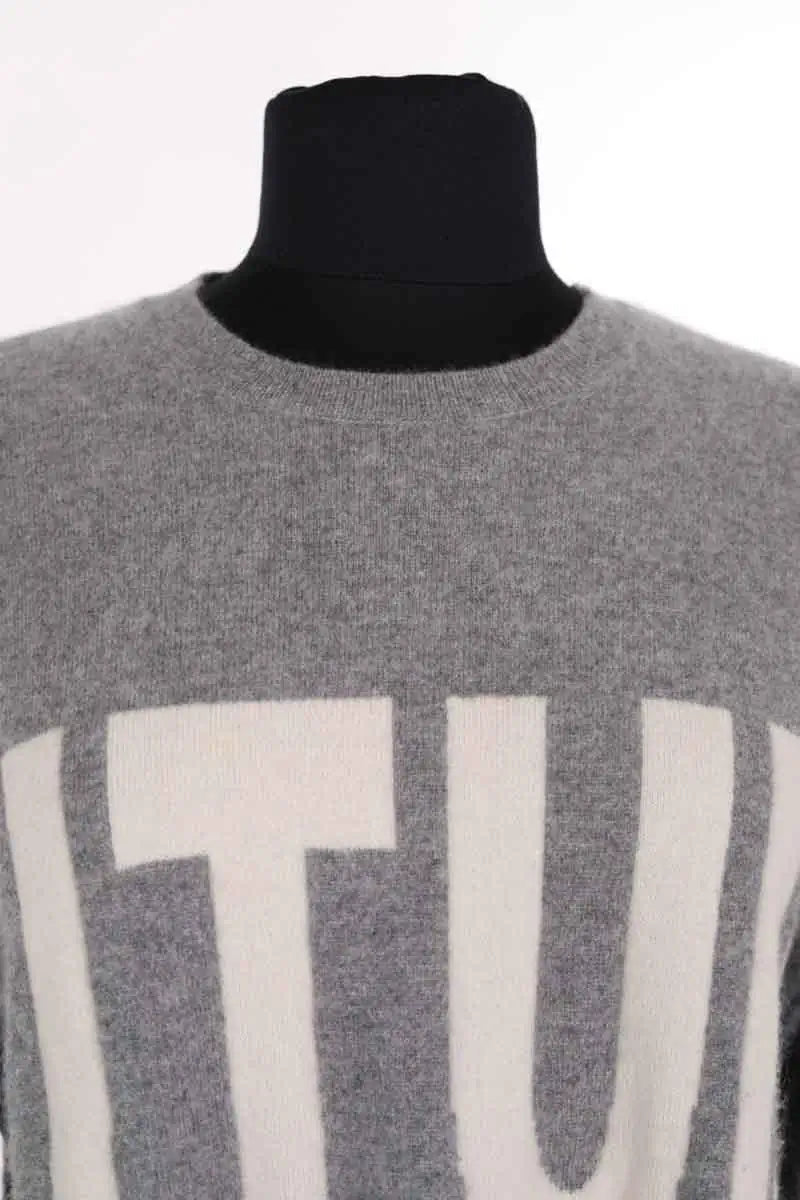 Pull From Future Gris en Cachemire