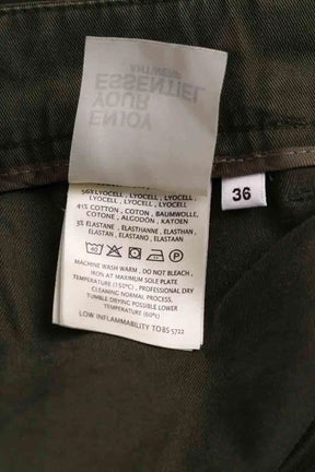 Pantalon Essentiel Antwerp Kaki en Synthétique