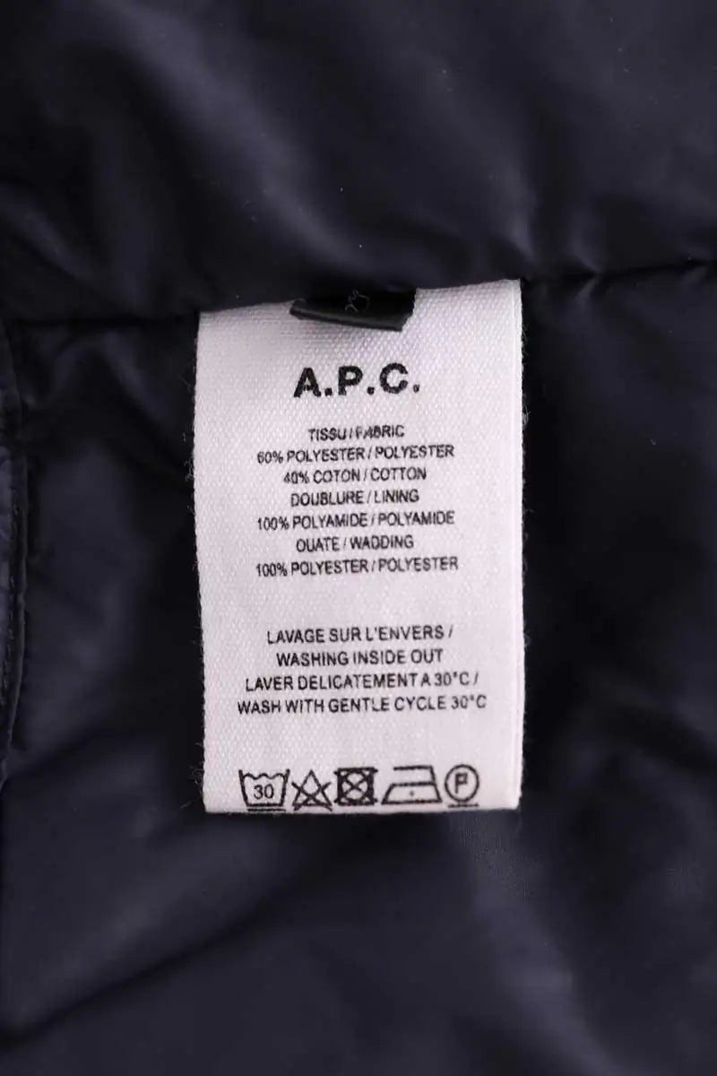 Parka APC Marine en Coton