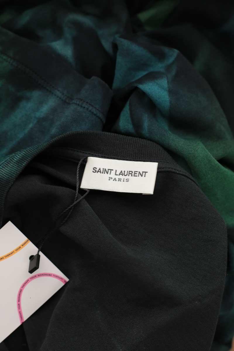 T-shirt Saint Laurent  Vert