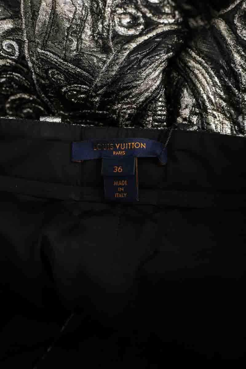 Pantalon droit Louis Vuitton  Argent