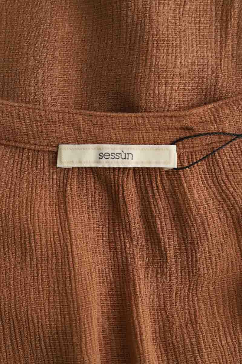 Mi-longueur Sessun  Marron