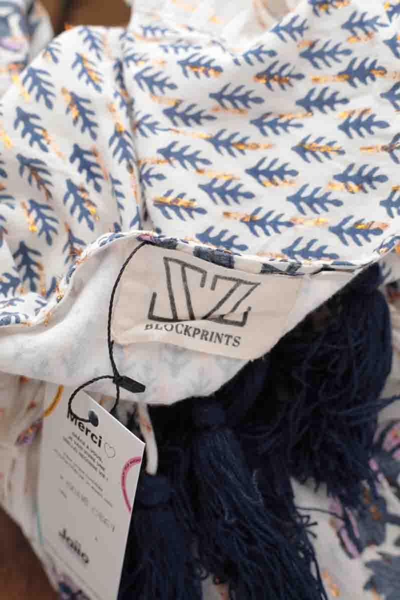 Blouses SZ Blockprints  Blanc