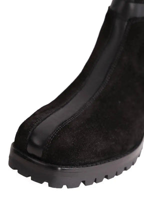 Bottes Free Lance Noir en Cuir