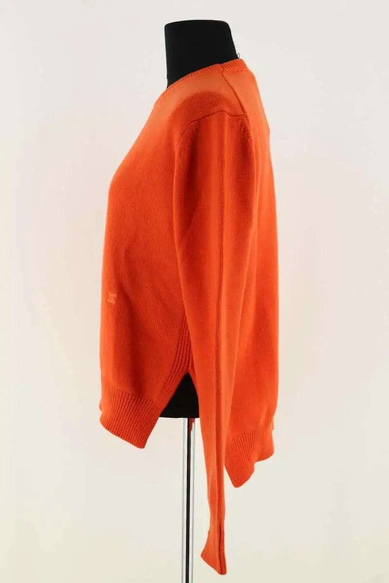 Pull Celine Orange en Cachemire