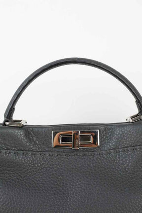 Sacs à main Fendi Peekaboo regular pocket Gris