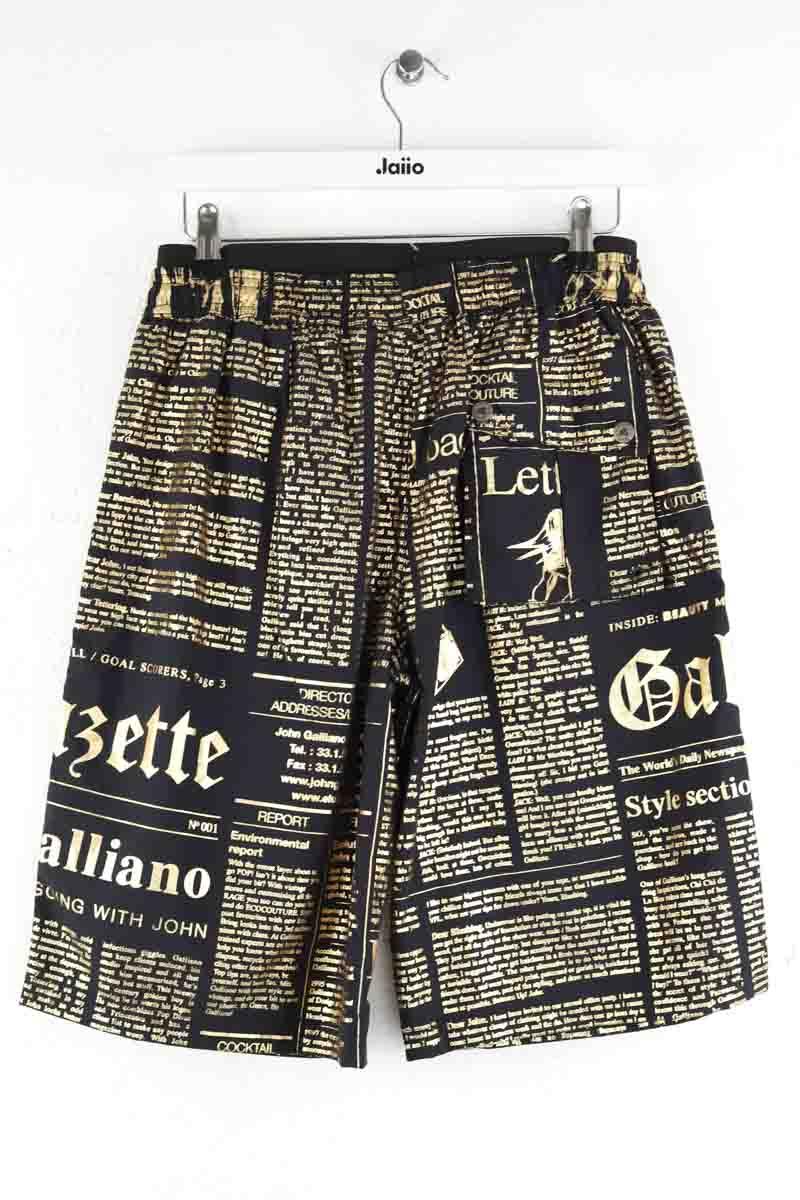 Bermudas John Galliano  Noir