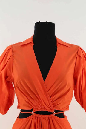 Robe Jonathan Simkhai Orange en Coton
