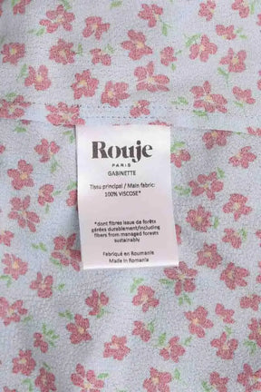 Robe Rouje Bleu en Viscose