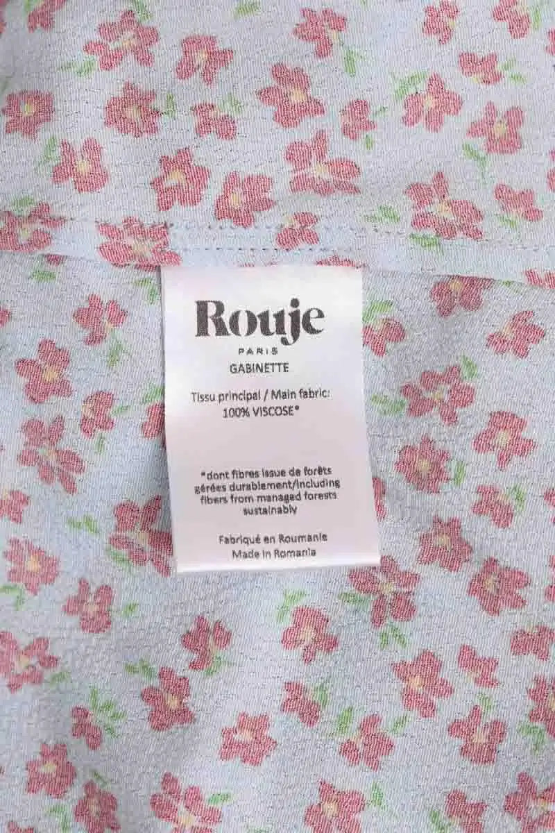 Robe Rouje Bleu en Viscose