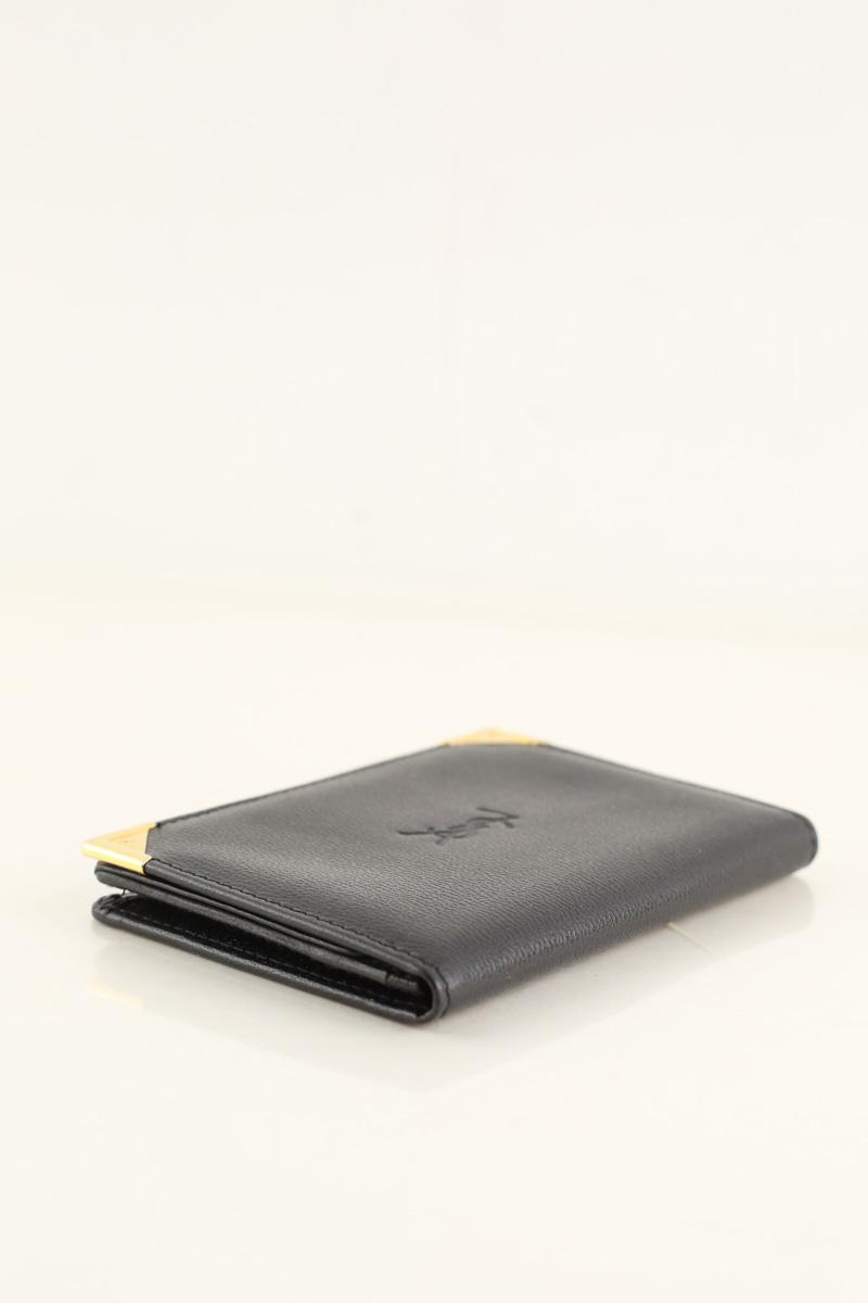 Porte-cartes Saint Laurent  Noir