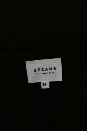 Caches-coeur Sézane  Noir