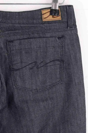 Jean droit Tommy Hilfiger Marine en Coton