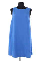 Robe Claudie Pierlot Bleu en Synthétique, taille S - Seconde Main