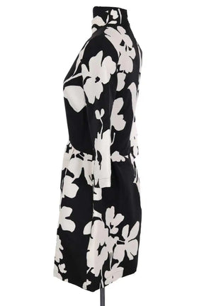 Robe Double Je Noir en Laine