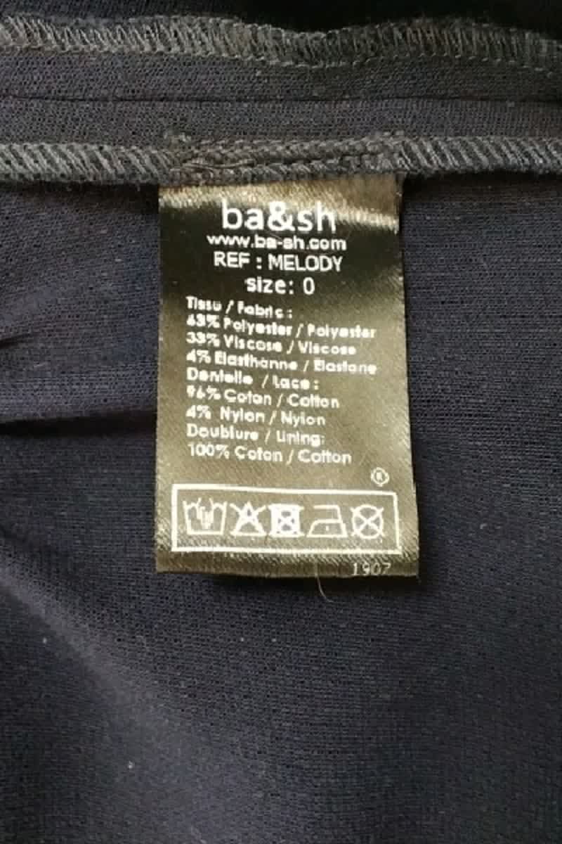 Tops sans manche Bash  Marine