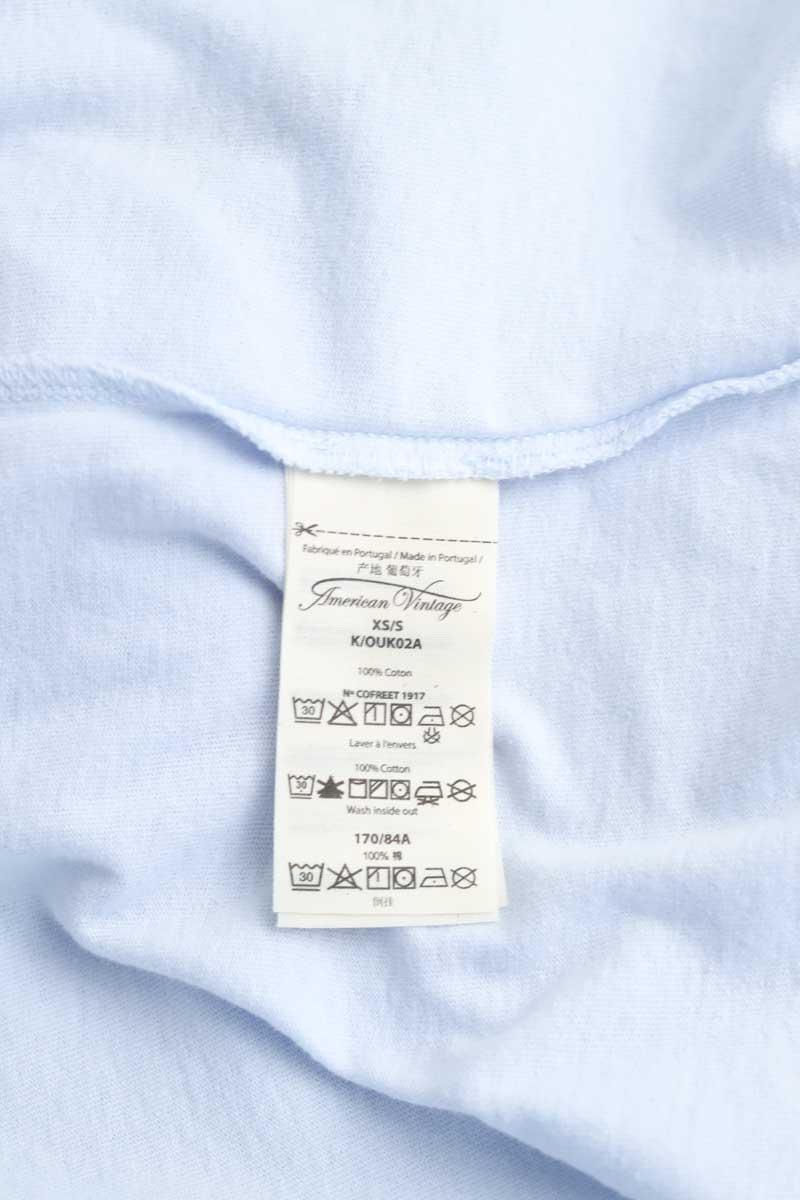 T-shirts American Vintage  Bleu