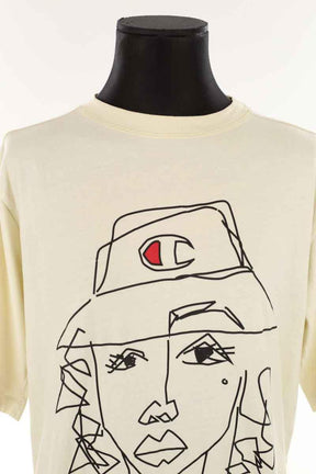 T-shirts Champion  Jaune