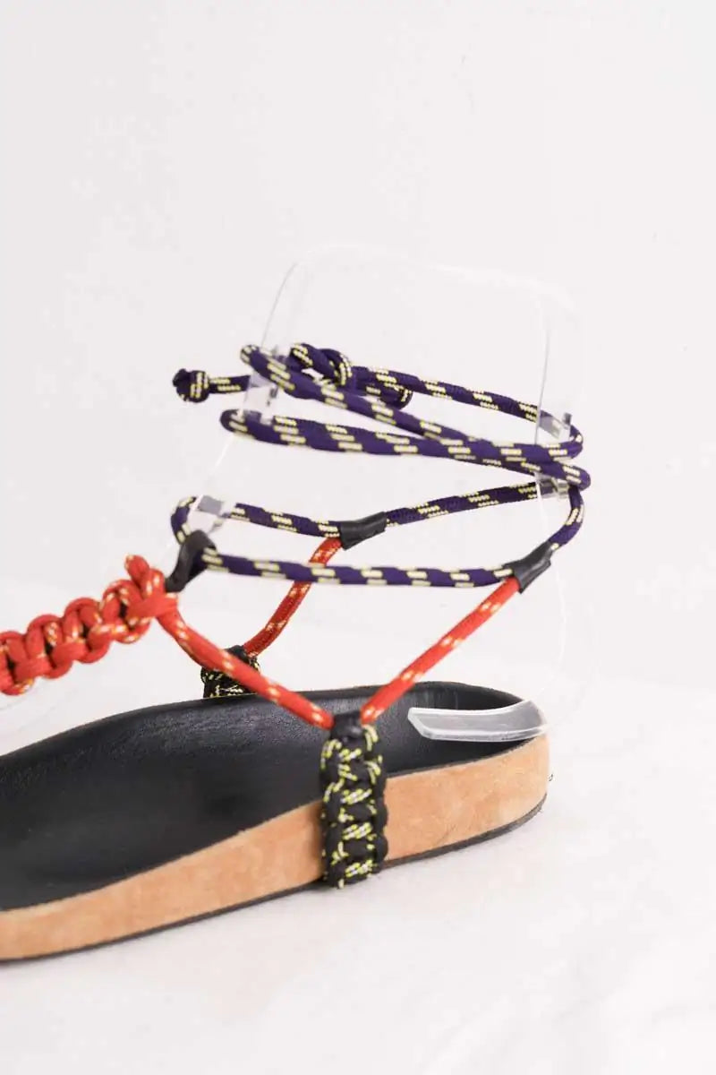 Mules Isabel Marant Noir en Cuir