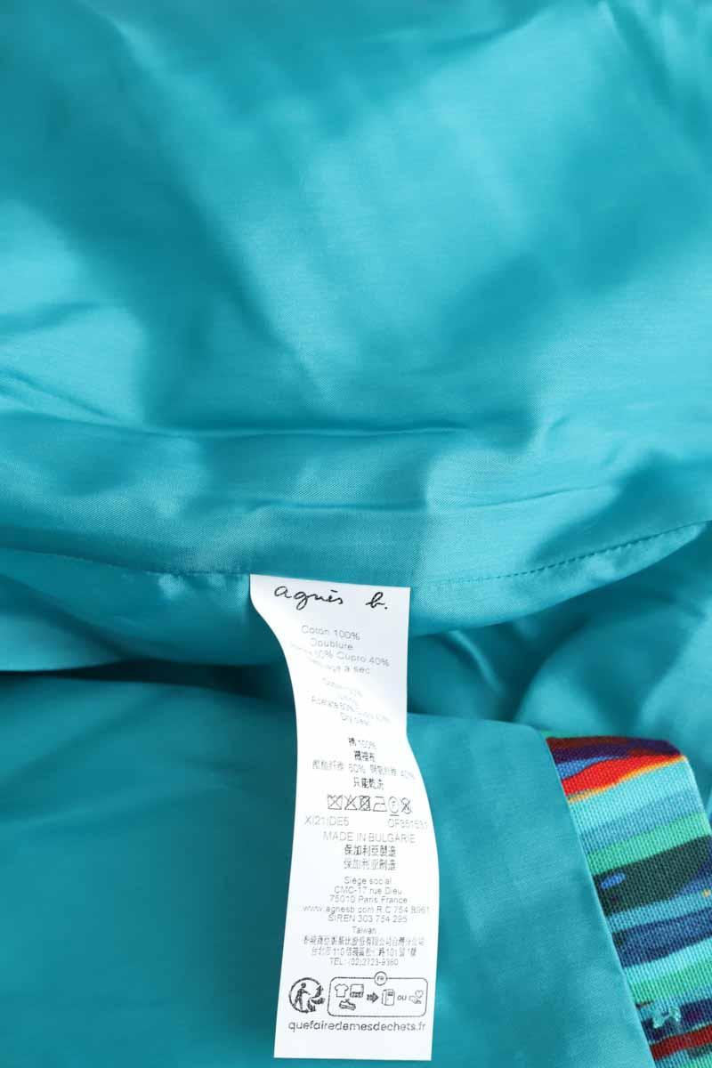 Veste Agnès B.  Bleu