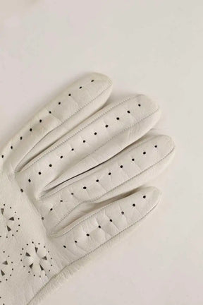 Gants Hermès  Blanc