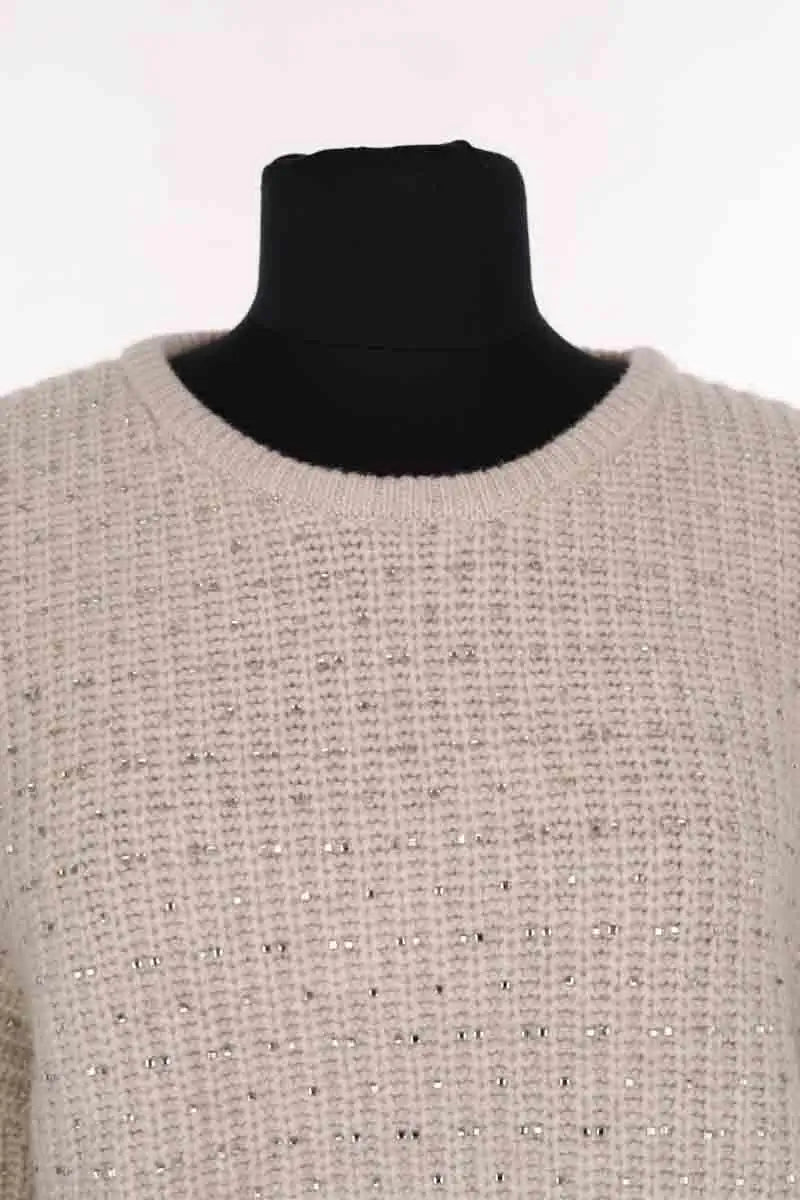 Pull Berenice Beige en Laine