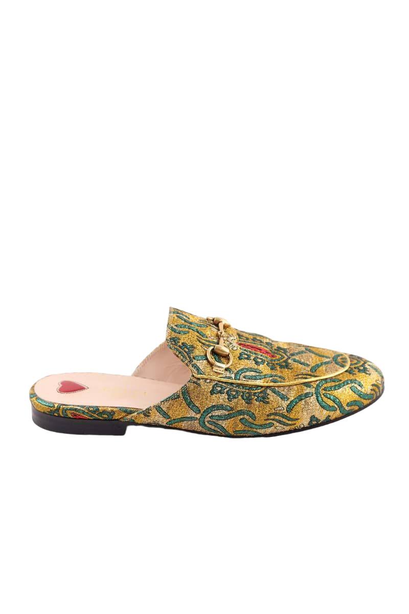Mules Gucci  Doré