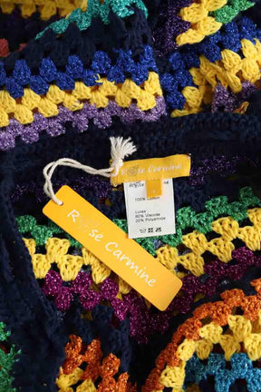 Droit Rose Carmine  Multicolore