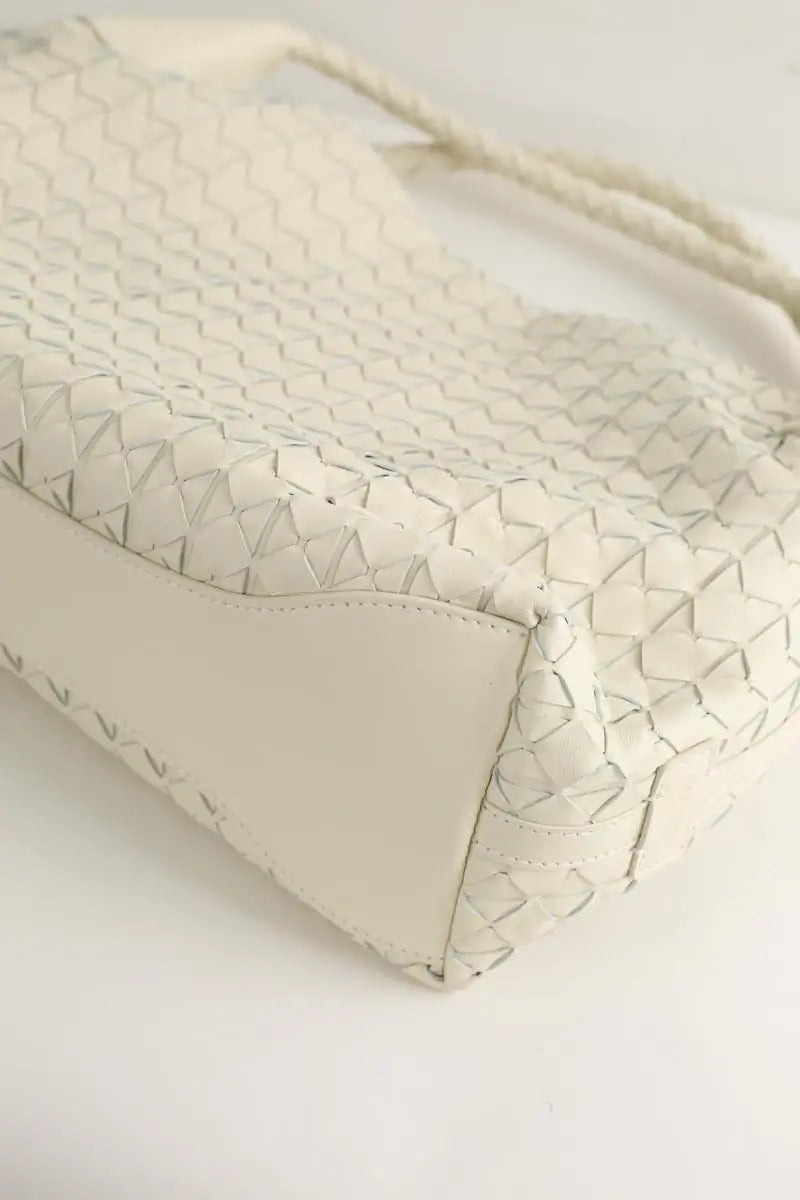 Cabas Serapian  Blanc