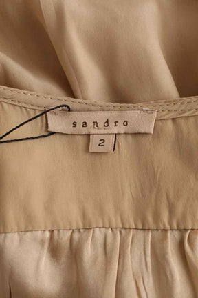 Mi-longueur Sandro  Beige