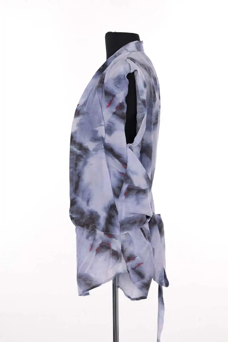 Top Iro Orphee Bleu en Soie