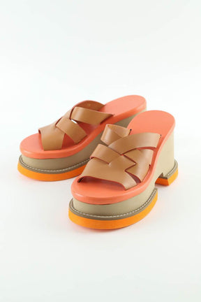 Mules Robert Clergerie  Marron