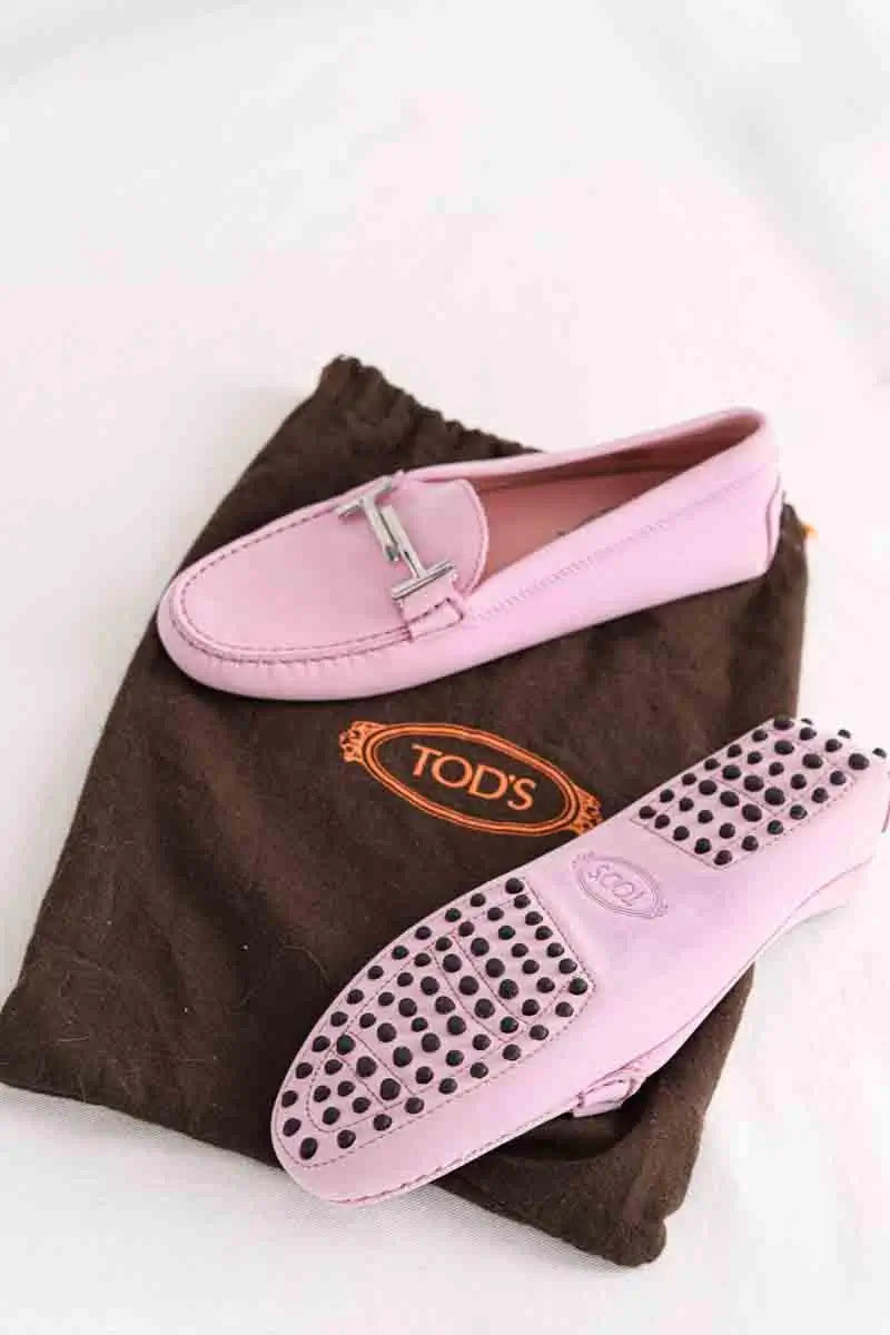 Mocassins Tod's Rose en Daim