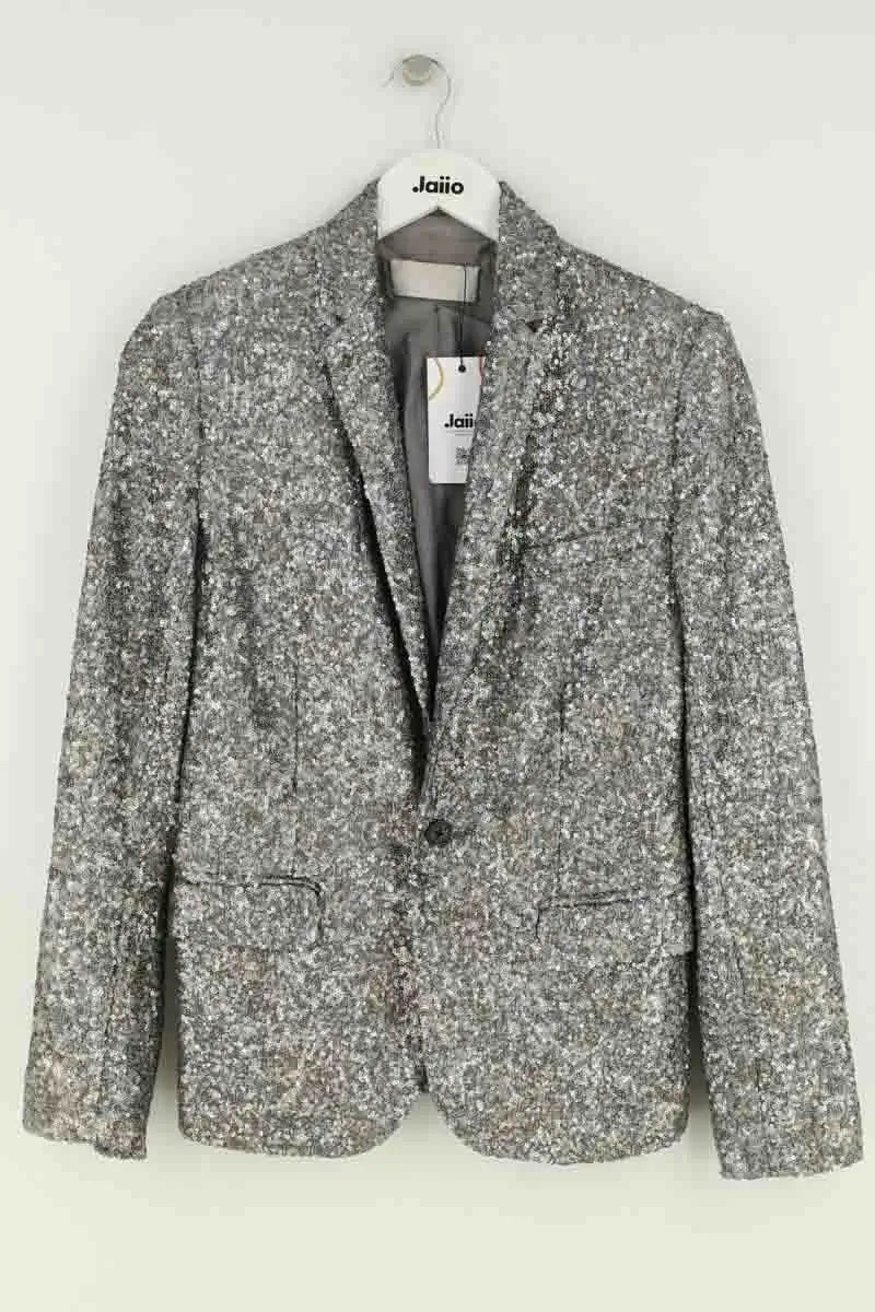 Blazer Zadig & Voltaire Argent en Paillettes