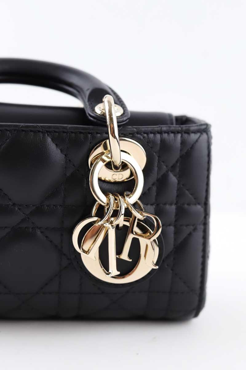 Mini sacs Dior Lady D-Joy Noir