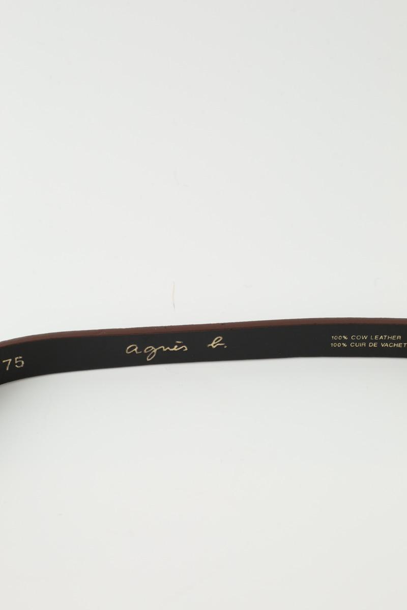 Ceinture Agnès B.  Marron