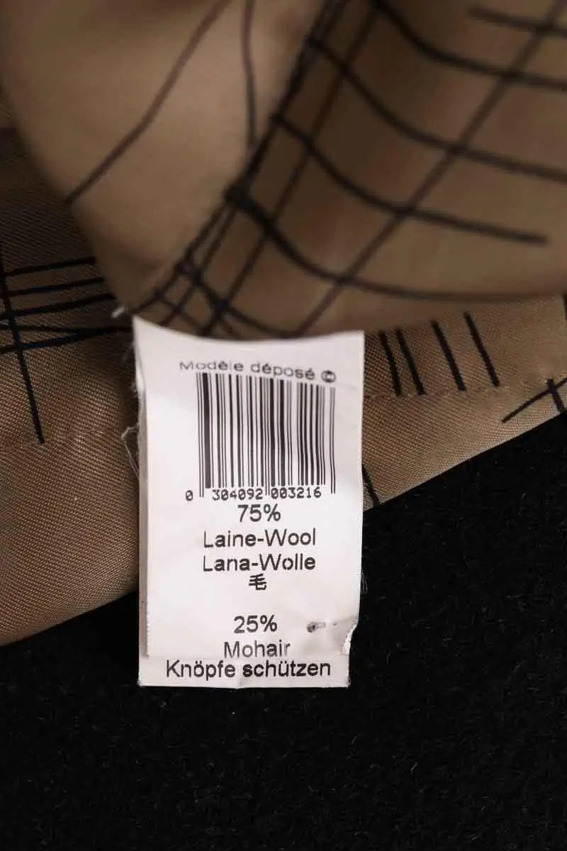 Manteau Kenzo Noir en Laine