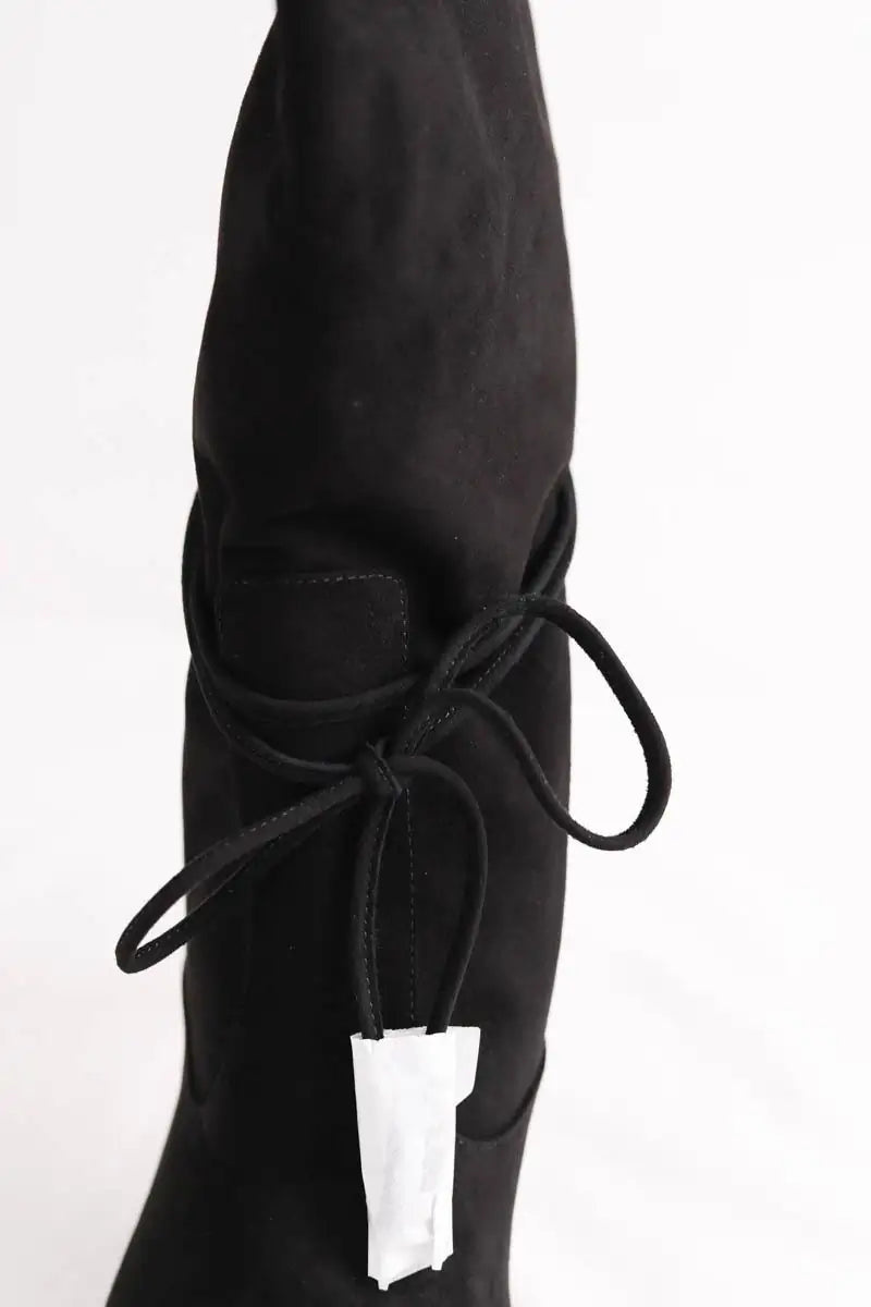 Boots LK Bennett Eliza Noir en Daim