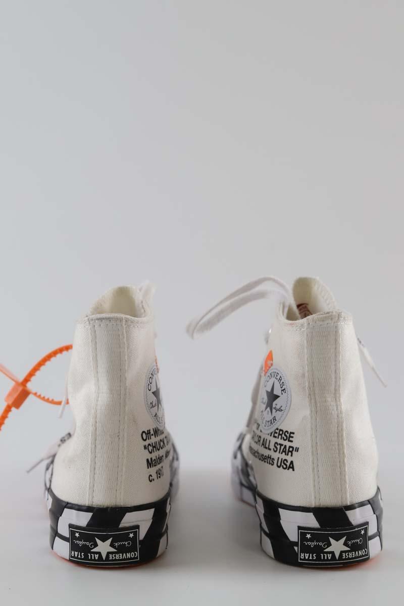 Baskets Off White  Blanc