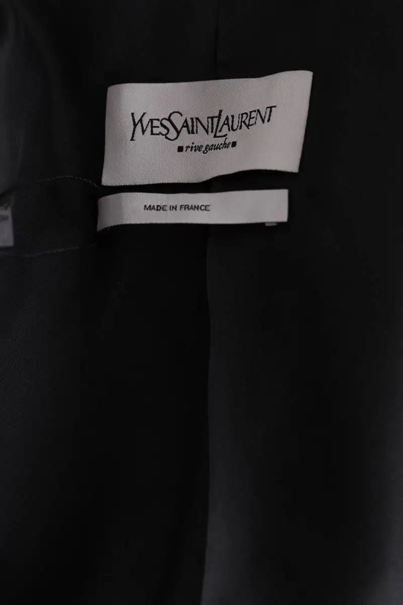 Veste Yves Saint Laurent Anthracite en Laine