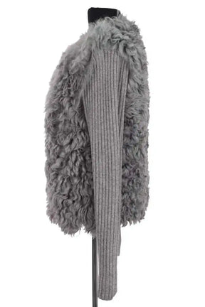 Veste Joseph Gris en Cuir