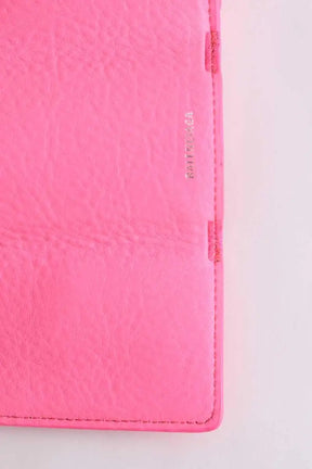 Porte-monnaie Balenciaga 391446 5610 X 584046 Rose en Cuir