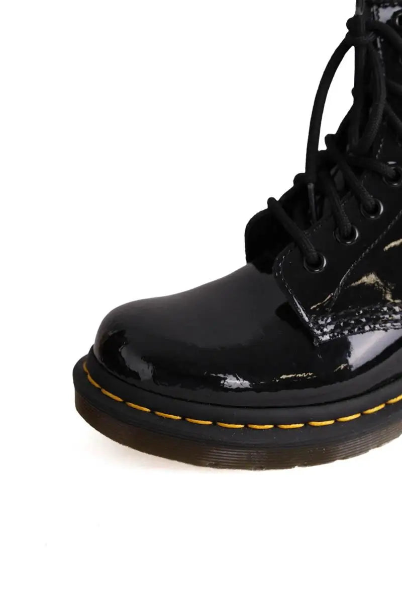 Boots à lacets Dr. Martens Noir en Cuir