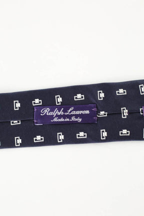 Cravate Ralph Lauren  Bleu
